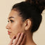 Teardrop Shape Tragus Stud, Threadless Flat Back Earring, Minimalist Style, A-SS723