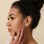 Diamond Shape Tragus Stud, Threadless Flat Back Earring, Minimalist Style, A-SS721