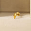 Diamond Shape Tragus Stud, Threadless Flat Back Earring, Minimalist Style, A-SS897