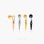 Spike Baguette Tragus Stud, Threadless Flat Back Earring, Minimalist Style, A-SS898
