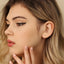 Disc Tragus Stud, Threadless Flat Back Earring, Minimalist Style, A-SS540