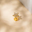 Forget-me-not Flower Tragus Stud, Threadless Flat Back Earring, Minimalist Style, A-SS571