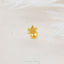 Daffodil Flower Tragus Stud, Threadless Flat Back Earring, Minimalist Style, A-SS1049