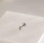 Rectangle Tragus Stud, Threadless Flat Back Earring, Minimalist Style, A-SS591