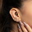 Bat Daith Daith Hoop, Clicker Earring, Minimalist Style, A-SH682 SH683
