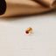 Garnet Tragus Stud, Threadless Flat Back Earring, Minimalist Style, C-SS599