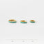 Turquoise Conch Hoop, Cartilage Earring, Minimalist Style, A-SH054 SH055 SH056 SH057