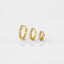 White Stone Conch Hoop, Cartilage Earring, Minimalist Style, A-SH048 SH049 SH050 SH051