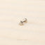 Triangle Lip Stud, Threadless Flat Back, Minimalist Style, A-SS729