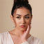 Comma Lip Stud, Threadless Flat Back, Minimalist Style, A-SS718