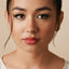 Opal Lip Stud, Threadless Flat Back, Minimalist Style, A-SS525