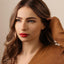 5-Petal Flower Lip Stud, Threadless Flat Back, Minimalist Style, A-SS571