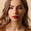 Emerald Lip Stud, Threadless Flat Back, Minimalist Style, A-SS509