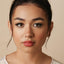 Emerald Lip Stud, Threadless Flat Back, Minimalist Style, A-SS509