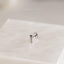 Bar Lip Stud, Threadless Flat Back, Minimalist Style, A-SS589