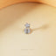 Star Lip Stud, Threadless Flat Back, Minimalist Style, A-SS903