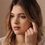 Sun Lip Stud, Threadless Flat Back, Minimalist Style, A-SS910