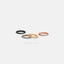 Titanium Paved Lip Ring, Labret Ring, Minimalist Style, A-SH478 SH488