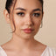 Lightning Lip Stud, Threadless Flat Back, Minimalist Style, A-SS720