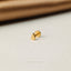 Teardrop Shape Lip Stud, Threadless Flat Back, Minimalist Style, A-SS723 SS724 SS768