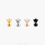 Star Nose Stud, Threadless Flat Back, Minimalist Style, A-SS567