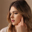 Star Nose Stud, Threadless Flat Back, Minimalist Style, A-SS905
