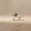 Opal Marquise Nose Stud, Threadless Flat Back, Minimalist Style, A-SS733