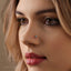 Turquoise Flower Nose Stud, Threadless Flat Back, Minimalist Style, A-SS1000