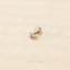 Alexandrite Lavender Nose Stud, Threadless Flat Back, Minimalist Style, A-SS611