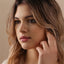 Fan Shell Nose Stud, Threadless Flat Back, Minimalist Style, A-SS926