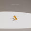 Rectangle Nose Stud, Threadless Flat Back, Minimalist Style, A-SS591