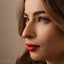 Rectangle Nose Stud, Threadless Flat Back, Minimalist Style, A-SS591