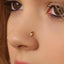 A close-up of a person's face, focusing on their nose and eyes.