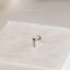 Bar Nose Stud, Threadless Flat Back, Minimalist Style, A-SS589