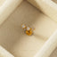 Triple Star Nose Stud, Threadless Flat Back, Minimalist Style, A-SS930