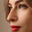 Gemstone Bar Nose Stud, Threadless Flat Back, Minimalist Style, A-SS590