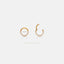 Gemstone Paved Nose Ring, Septum Hoop, Minimalist Style, A-SH303 SH038