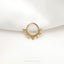Halo Crown Nose Ring, Septum Hoop, Minimalist Style, A-SH696 SH697
