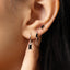 Baguette Stone Earring Set, Stacking, Minimalist Style, A-SS458 SH402 SH314