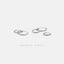 Thin Ring Hoop, Huggies Earring, Minimalist Style, A-SH426 SH427 SH428 SH429 SH430 SH432
