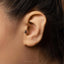 Ant Stud, Threadless Flat Back Earring, Minimalist Style, A-SS1011