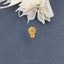 Lotus Flower Stud, Threadless Flat Back Earring, Minimalist Style, A-SS1053