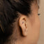Hummingbird Stud, Threadless Flat Back Earring, Minimalist Style, A-SS1110