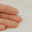 Shark Tooth Stud, Threadless Flat Back Earring, Minimalist Style, A-SS1105
