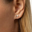 Axe Stud, Threadless Flat Back Earring, Minimalist Style, A-SS1113