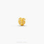 Monstera Tropical Stud, Threadless Flat Back Earring, Minimalist Style, A-SS1068