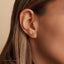 Shooting Star Stud, Threadless Flat Back Earring, Minimalist Style, A-SS588 A-SS761