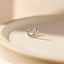 Horseshoe Stud, Threadless Flat Back Earring, Minimalist Style, A-SS980