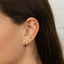 Hamster Stud, Threadless Flat Back Earring, Minimalist Style, A-SS1017