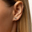 Ferret Stud, Threadless Flat Back Earring, Minimalist Style, A-SS1019
